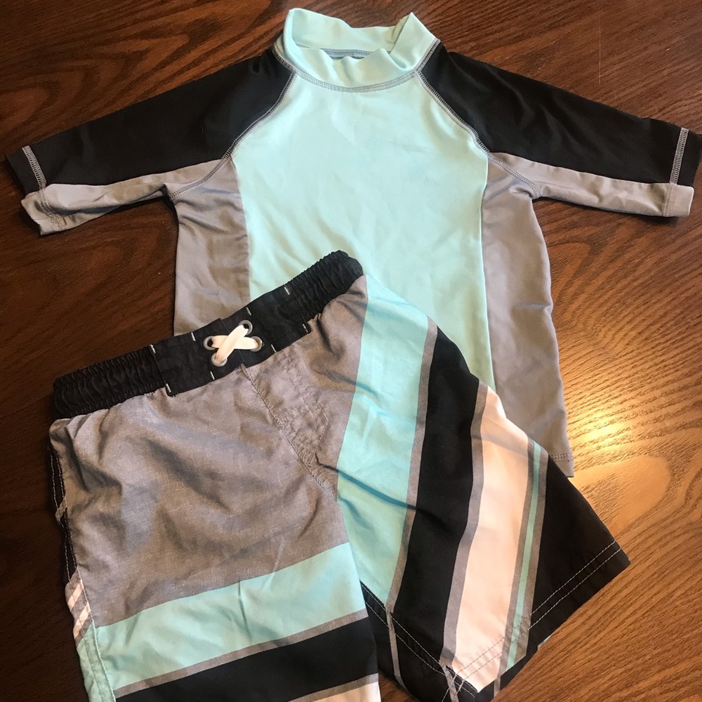 Matching swim set